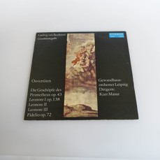 Ludwig van Beethoven - Gewandhausorchester Leipzig, Kurt Masur - Ouvertüren Op.43, Leonore I-III, Fidelio